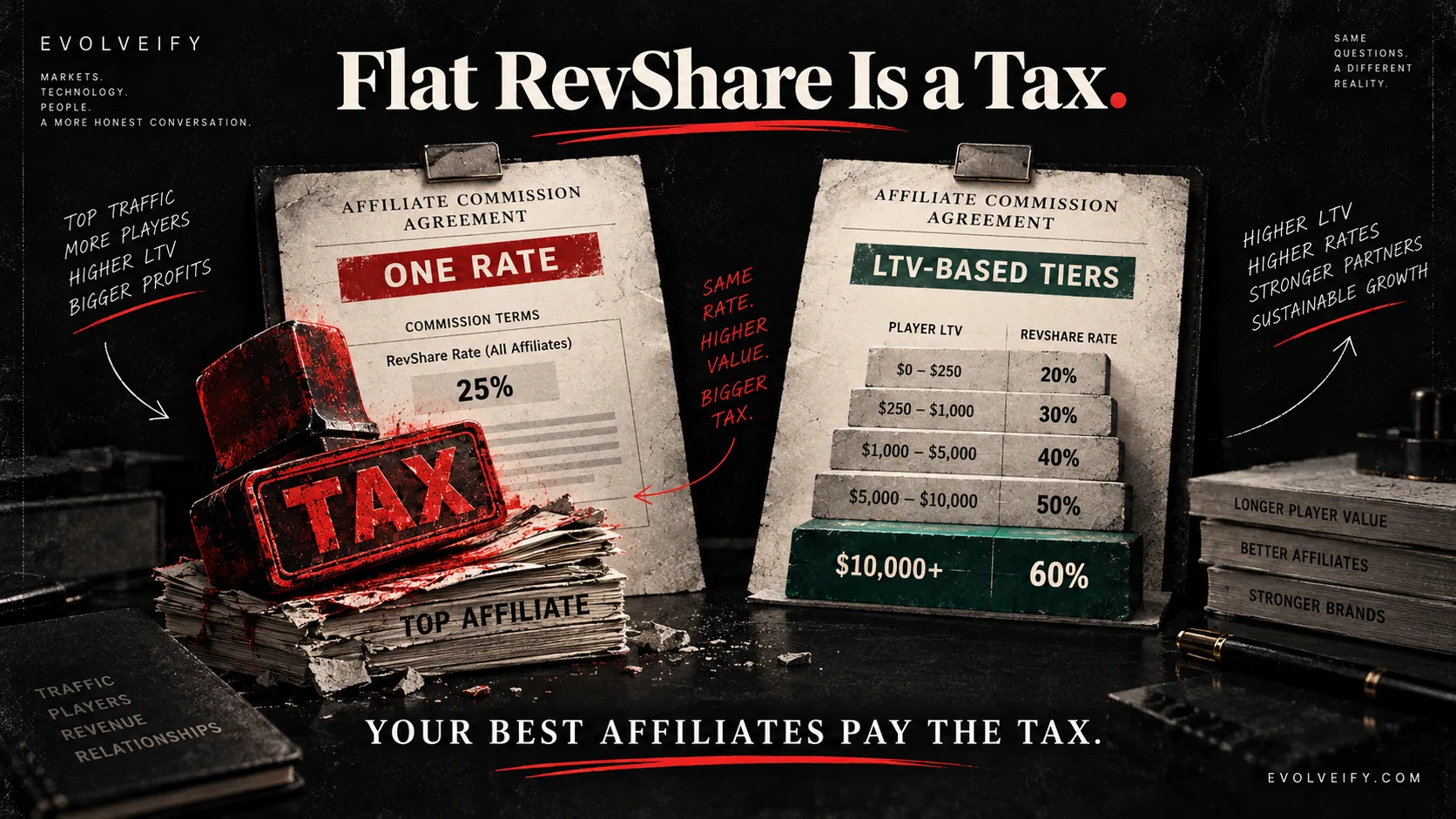 Flat RevShare Is a Tax on Your Best Affiliates