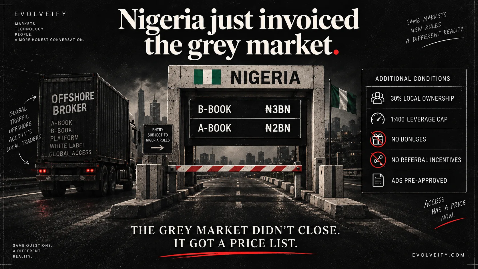 Nigeria just invoiced the grey market